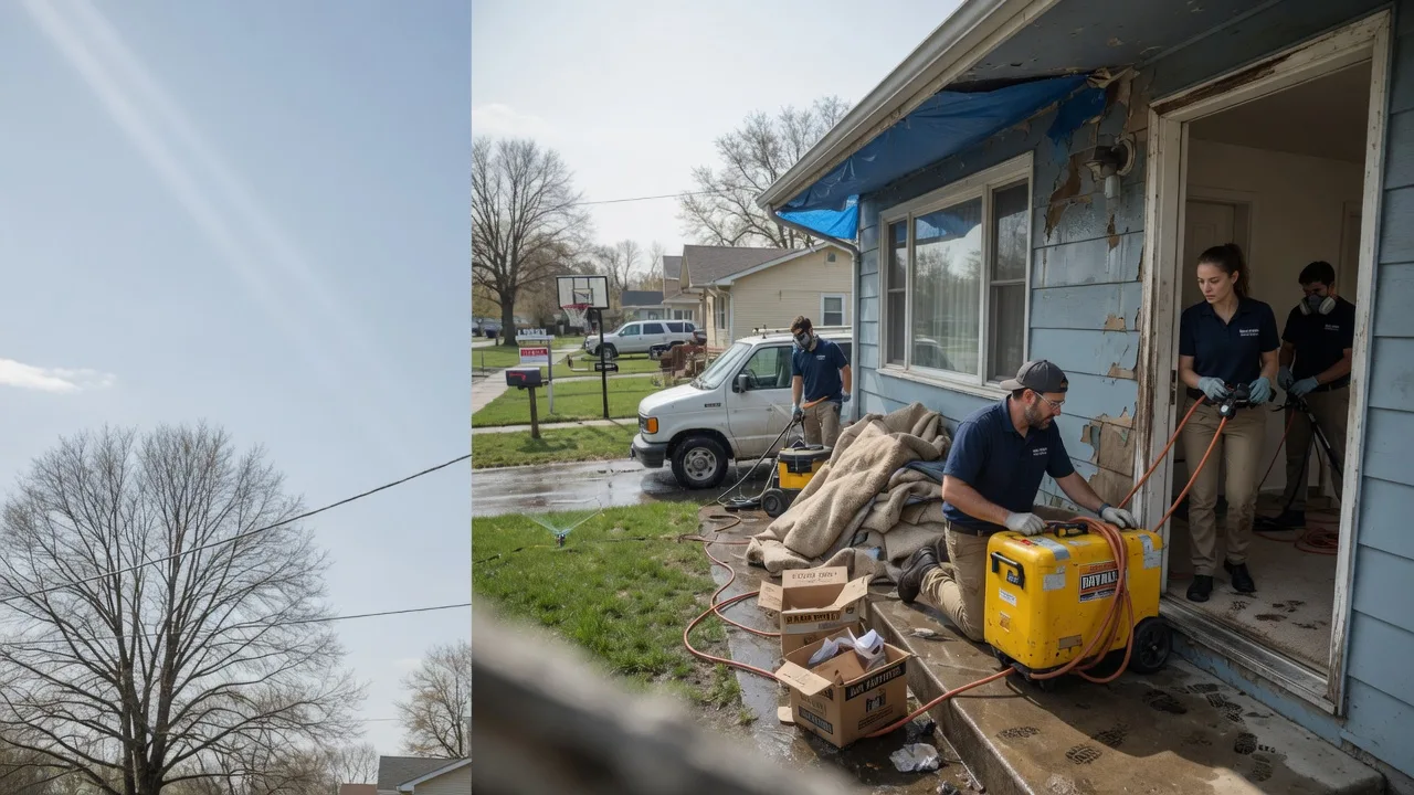 Basement Flood Cleanup in Delhi, CA near me
